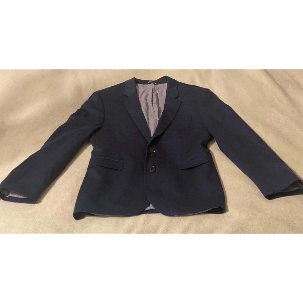 Express Suit Jacket/ Men’s 38R Extra Slim Dark Blue